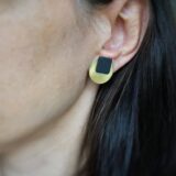 orecchini in ottone