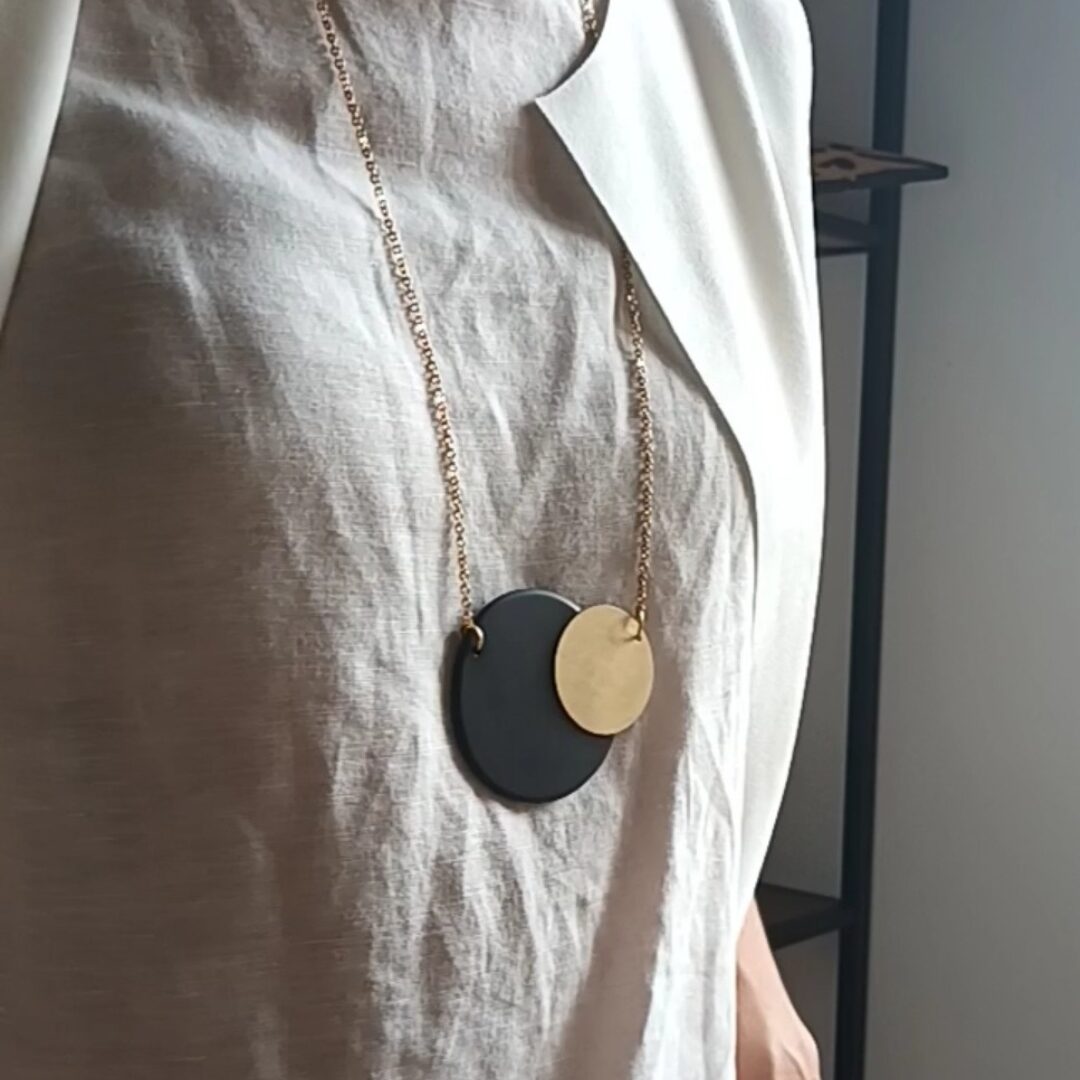 Collana Duo rotonda Mitami