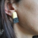 mitami orecchini asimmetrici cavità