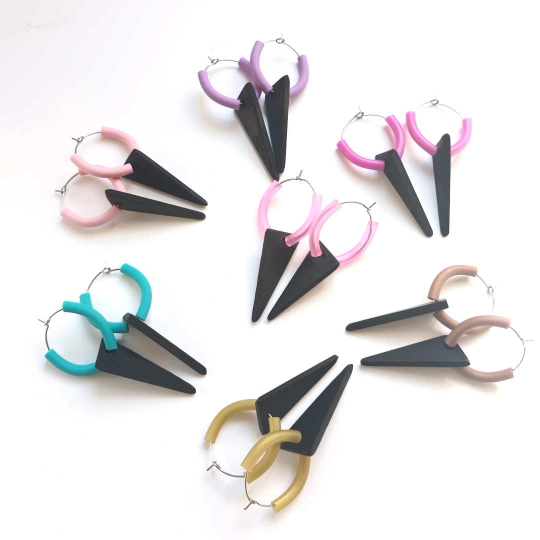 Mitami orecchini Summer triangolo