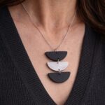 Collana girocollo moon argento